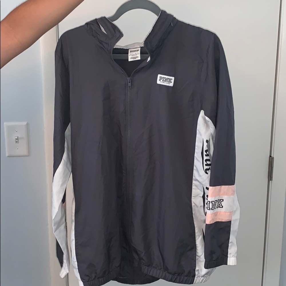 Pink brand Windbreaker/rain jacket